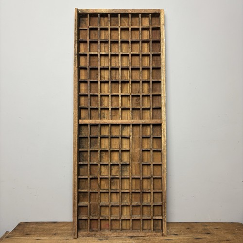 Vintage wooden printers tray - vintage,