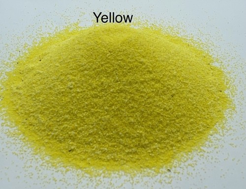 Yellow decorative coloured - yellow,