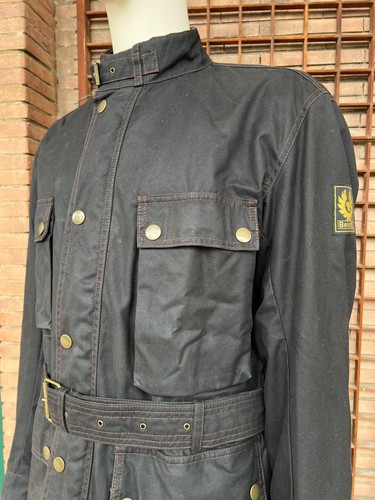 Belstaff waxed cotton jacket - cotton,