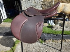 17.5 Inch Fully Adjustable Fogonza Jump Saddle