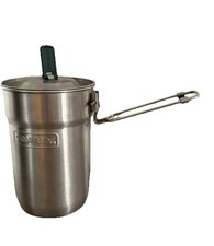 Stanley Adventure The Nesting Two Cup Camp CookSet Stainless Steel Preowned Nice