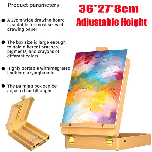 Adjustable table top art easel - table,