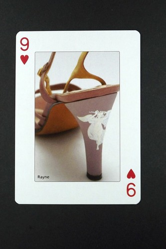 Playing card shoes - card,
