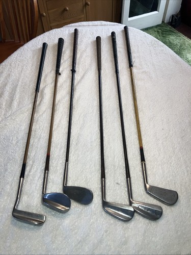 Vintage golf clubs in - golf,