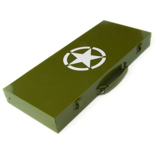 Vintage army green tool - vintage,