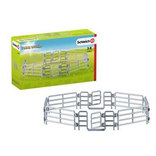 Corral Fence with Gates - Farm World - Schleich - 42487 Cow Sheep NEW