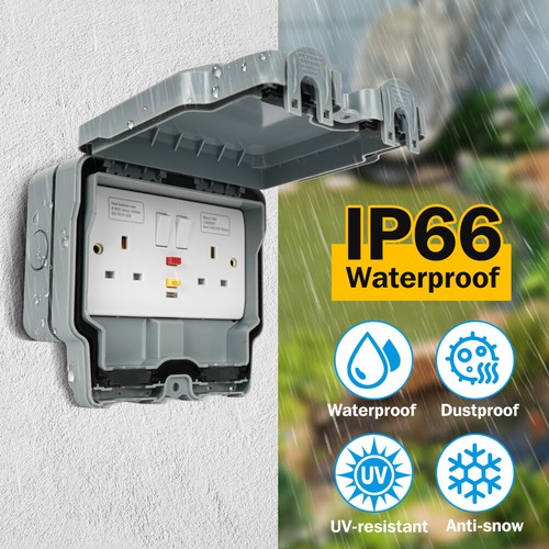 Outdoor socket weatherproof - outdoor,