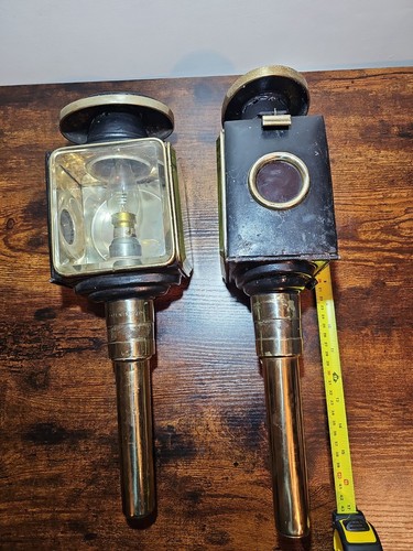 Antique pair brass - antique, of