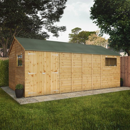 18x10 wooden garden - garden, shed