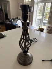 Twisted Metal Lamp Base