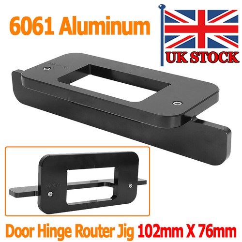 Door hinge router jig 102mm - 102mm, x
