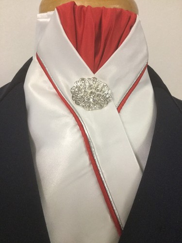 Hhd white satin dressage - hhd,