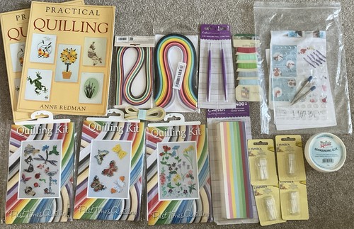 Paper quilling craft bundle - craft,