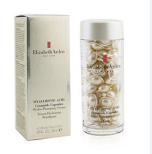 Elizabeth Arden Hyaluronic Acid Ceramide Hydra Plumping Serum  60 Capsules | New