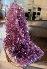 Natural Amethyst Druze Geode