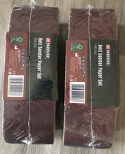 2x Parkside Belt Sander Paper Set PBSZ 10 A1 For Parkside Belt Sander - 20 Belt