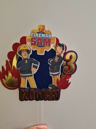Fireman sam inspired - sam, cake