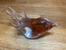Langham glass bird paperweight