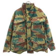 Belgium Army 50s Vintage Denison Smog Camouflage Pattern denison smock Jacke...