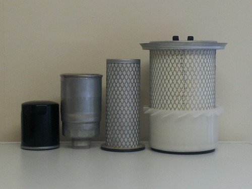 Filter service kit - filter, suits