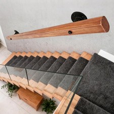 Wooden handrail stair hand - wooden,