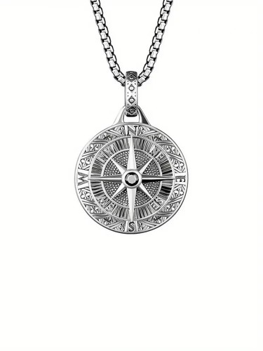 Men vintage compass - men's,