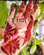 India Henna Stencils stickers