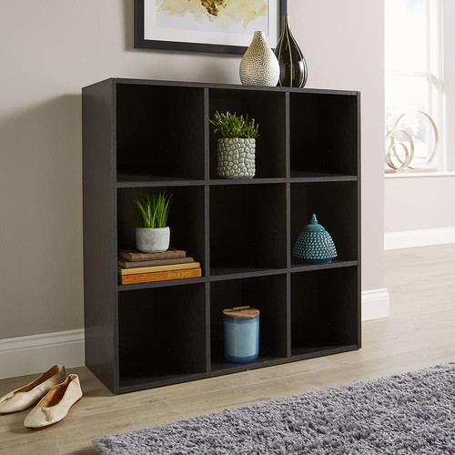 Storage cube shelf bookcase - 9,