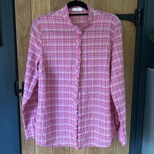 Peter Hahn pink white check