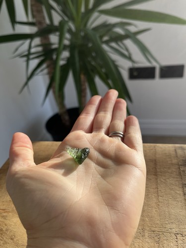 Moldavite crystal 7g - moldavite, 1.7g