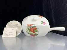 Vintage Ceramic Egersund Flint Norway Oven To Table Baking Cooking Pan Vegetable