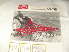 Vicon Vi-Till Spring Tine Cultivator Leaflet