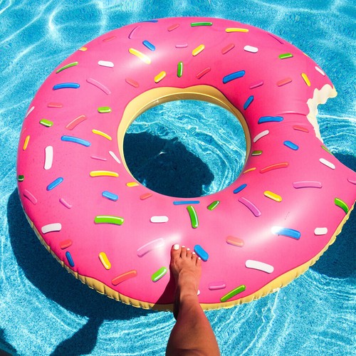 Large inflatable pool - large, float