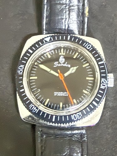 Sandoz vintage men watch - vintage, men's