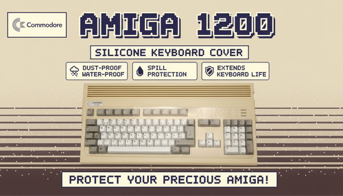 Amiga 1200 silicone keyboard - amiga,