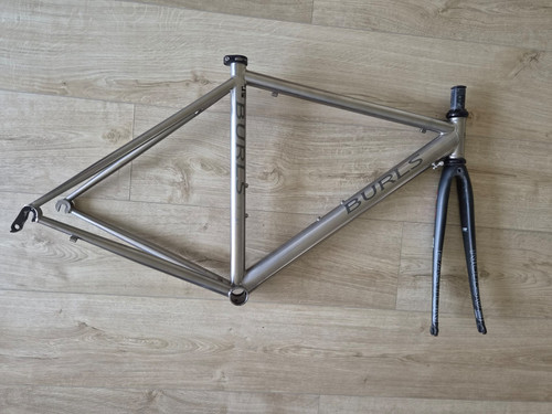 Burls titanium road bike frame