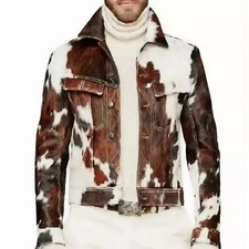 Men's Cowhide Hair-On Trucker
