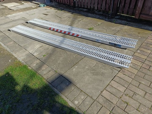Aluminium loading ramps - aluminium,