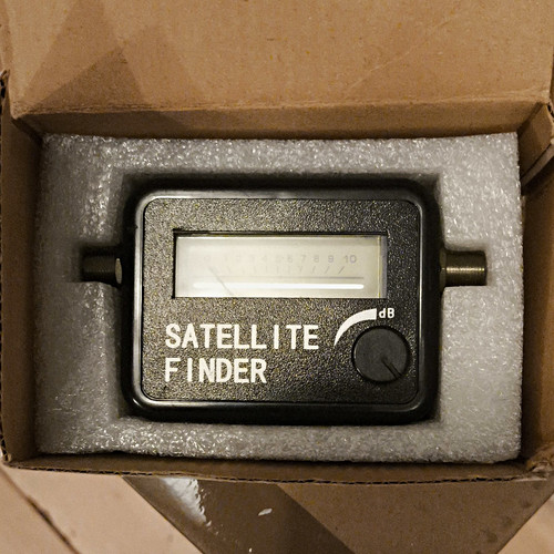 Analog satellite finder sat - sat, tv