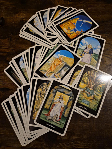 The arthurian tarot caitlin - the,