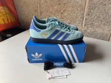 Authentic Adidas Originals Gazelle ® ( Men UK 7) Light Aqua Blue