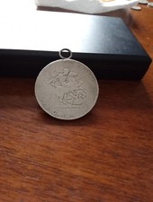 George iii Sterling Silver Crown With Applied Loop For Pendant Over 27g ..