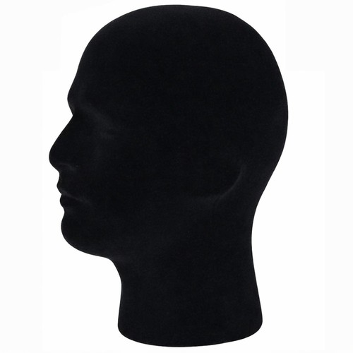 Black mannequin head - mannequin, stable
