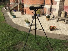 TASCO 302059 D=60mm F=900mm Telescope & Tripod With Adjustable Legs And Soft Bag