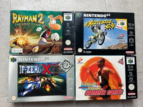 Nintendo n64 boxed - 4, games