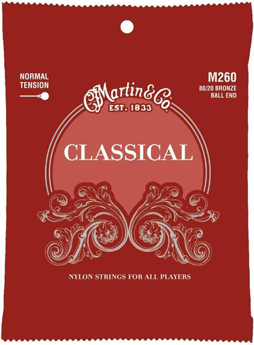 Martin m260 nylon - 80/20, bronze