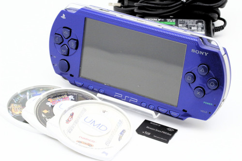 Sony psp 1000 blue 1gb - psp-1000,