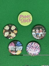 Set of 5 Badges - Panic Shack