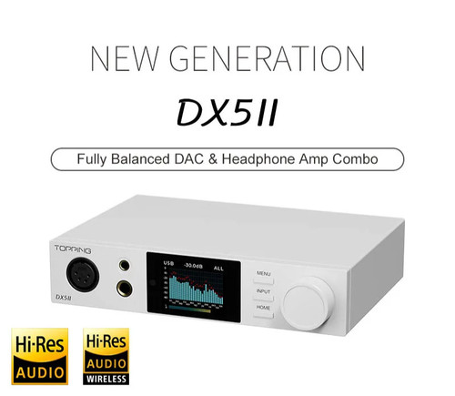 Topping dx5 dac headphone - ii,