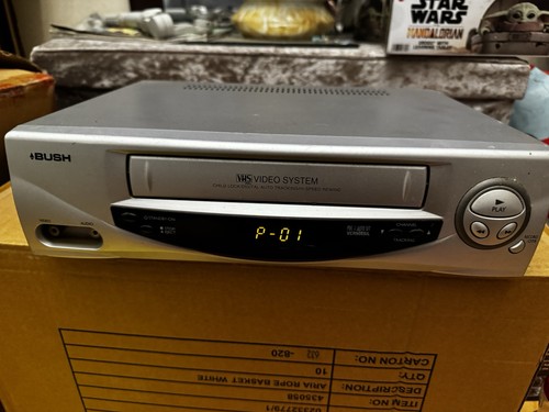 Bush vcr906sil vhs vcr - bush, vcr906sil-t5